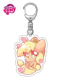 MY LITTLE PONY 1 pieza Llavero acrílico de personaje de anime Periphery Little Ma Baoli, estilo anime lindo, decoración del hogar adecuada para regalos de fiesta, decoración del hogar, suministros de fiesta, regalos, adecuada para decoración y regalos de San Valentín, cumpleaños, regalos de Navidad a amigos, regalos, decoraciones, decoración del hogar, regalo perfecto para jóvenes durante el cumpleaños