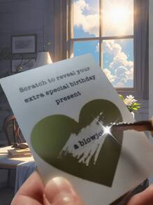 1 Stück witzige Geburtstags-Rubbelkarte. Für Ehemann/Freund. Freches Valentinstag-Geschenk. Geschenkkarte, Schulmaterial, Rückkehr zur Schule