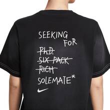 Nike Camiseta de manga corta de deporte de confort simple para mujer II0451-010