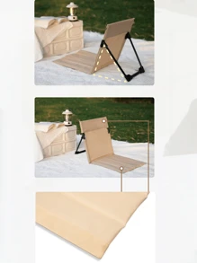 Silla plegable portátil ultraligera - Aleación de aluminio resistente, cómoda para acampar, la playa y viajes por carretera - Transporte sin esfuerzo, ideal para aventuras al aire libre