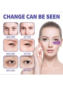 20pcs(10pairs) Gel Eye Ice Pack Cooling Eye Pad Care For Eyes, Dark Circles, Smooth Fine Lines Gel Eye Mask Gift For Women,Both Men And Women Can Use