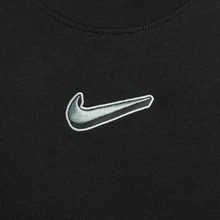 Nike 圆领透气休闲百搭长袖T恤 女款 HV5006-010 - 黑色 - 查看 4