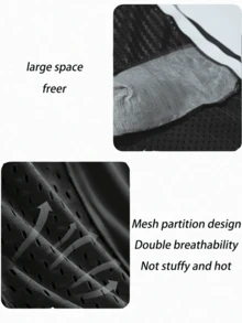 12PCS Men's Mesh Boxer Briefs | Semi-Sheer Summer Fabric | Ultra-Thin & Cooling | Soft Comfort For Daily Wear - Black - View 6