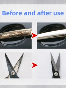 1pc 30ml 50ml Rust Removal Spray Automobile Parts Rust Converter Spray Metal Rust Remover Tires Rims Door Rust Spray - Black - View 8