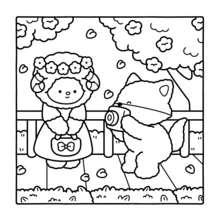 1 本《蓬松之爱》：成人及青少年涂色书，超级可爱舒适的北欧风设计，助您放松身心，释放情绪，缓解焦虑 | 节日及特殊场合的理想礼物，返校季礼物，适合男孩女孩、青少年及儿童的玩具，怀俄明州涂色书（默认不含马克笔） - 彩色 - 查看 6