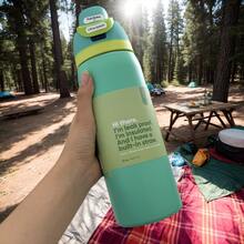 Owall'a 32oz Stainless Steel Insulated Cup, Cold Cup, Special Car Cup, Coffee Cup - màu xanh lá - Xem 2