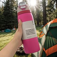 Owall'a 32oz Stainless Steel Insulated Cup, Cold Cup, Special Car Cup, Coffee Cup - Màu Hồng Tươi - Xem 4