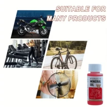 1 件装 60 毫升自行车液压刹车矿物油，山地自行车液压盘式刹车液