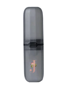 1pc Personalized Letter - & - Flower Toothbrush Case, A - Z Initials Customizable Travel Organizer, Keep Your Toothbrush Clean And Anytime, Anywhere! Travel Toothbrush Holder, Portable Toothbrush Cup Cover, Suitable For Travel, Camping, Business Travel And School, Multi-Purpose Toothbrush Cup,Hygienic Storage For Toothbrushes/Oral Care, Must - Have For Travel Enthusiasts & Personalized Style Lovers,Back To School,College Essentials - Black - View 27