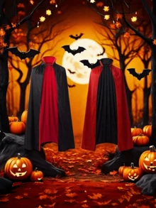 万圣节海盗斗篷，动漫海盗服装，儿童冒险角色扮演斗篷长袍，儿童角色扮演表演服装