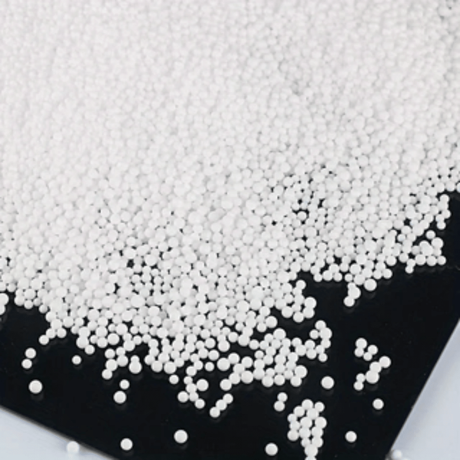 Ein Paket weiße Schaumstoffperlen - Mini Polystyrol-Schaumstoffkugeln 2-3 mm (0,08-0,12 Zoll) / 4-6 mm (0,16-0,23 Zoll), DIY-Basteleien und Partydekoration für die Herstellung von Schleim und Basteleien