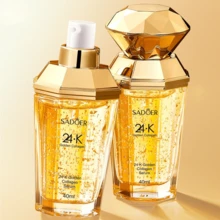 SADOER 40ml 24K金胶原蛋白精华，保湿滋养，改善细纹，护肤精华 - 彩色 - 查看 1
