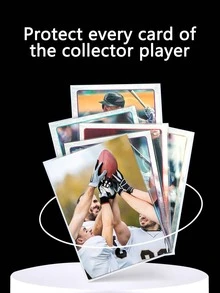 100 يناسب تماما - أكمام ذات رقبة قياسية - ل- ، Yu-Gi-Oh!. أكمام داخلية 60.5 مم 88 مم ، فائقة الوضوح & lt؛ توفير الحماية المهنية لما يصل إلى 100 بطاقة وبطاقات ألعاب