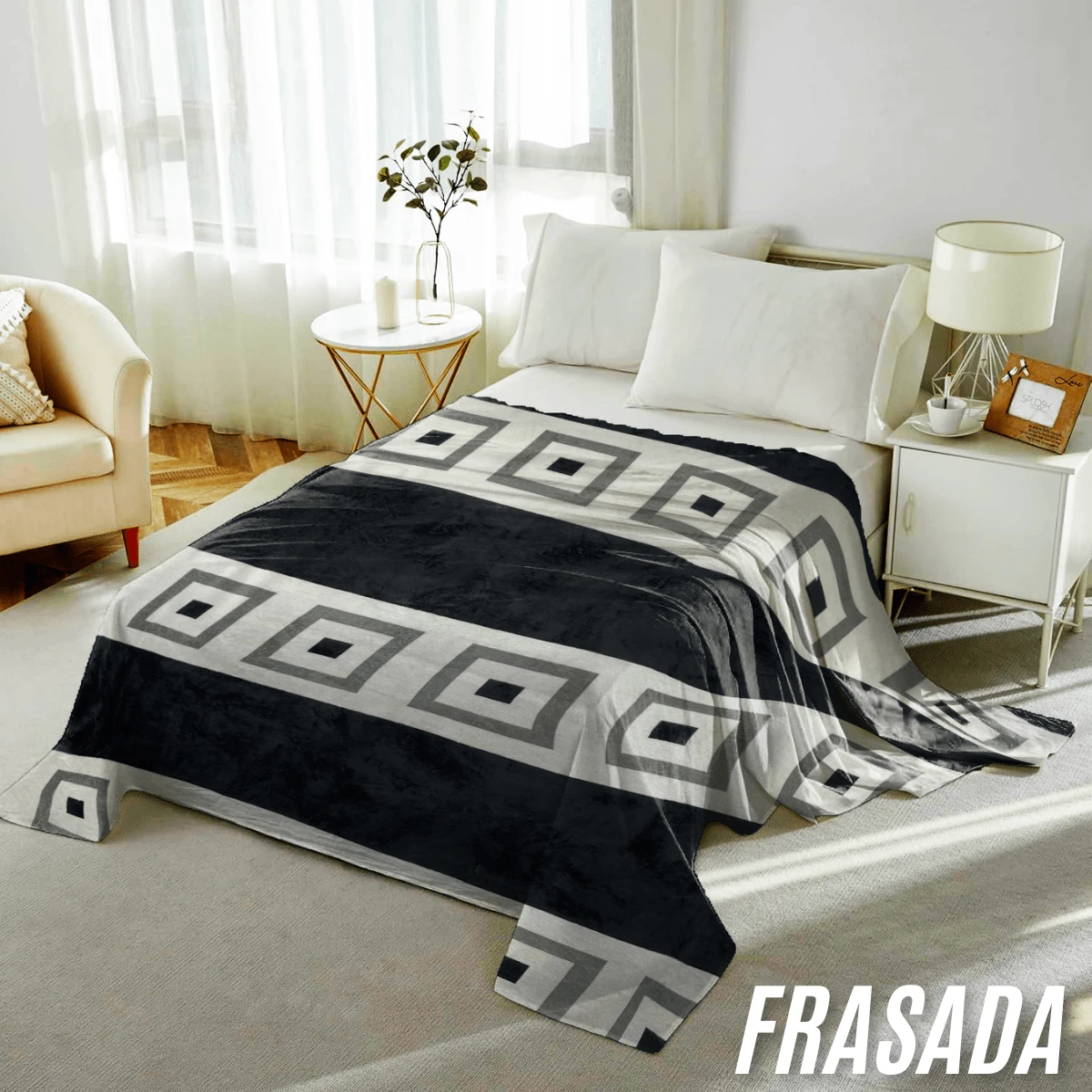 Double Blanket Polyester Warm Soft And Multifunctional Ideal For Sleeping Or Relaxing At Home All Year Round - 問題01 - 查看 1