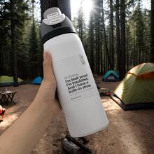 Owall'a 32oz Stainless Steel Insulated Cup, Cold Cup, Special Car Cup, Coffee Cup - 白色 - 查看 2