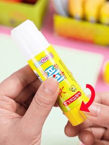 1 件卡通 PVA 固体胶，办公用品学生 DIY 工艺白色固体胶棒，学生文具（款式随机） - 彩色 - 查看 5