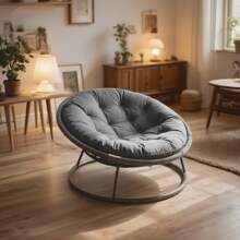 1 Stück bequemes Sitzkissen | Hängemattenkissen, Bürostuhlauflage, langsame Rückstellkraft, rutschfestes Design, atmungsaktiv und wärmeableitend, ideal für Bürostühle, geruchlos ganzjährig, runde Form, vielseitig einsetzbar für verschiedene Szenarien, Esszimmerstühle, Langzeit-Büronutzung, Tatami-Matten, dickes Polster für den Po