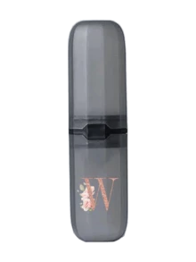 1pc Personalized Letter - & - Flower Toothbrush Case, A - Z Initials Customizable Travel Organizer, Keep Your Toothbrush Clean And Anytime, Anywhere! Travel Toothbrush Holder, Portable Toothbrush Cup Cover, Suitable For Travel, Camping, Business Travel And School, Multi-Purpose Toothbrush Cup,Hygienic Storage For Toothbrushes/Oral Care, Must - Have For Travel Enthusiasts & Personalized Style Lovers,Back To School,College Essentials - Black - View 31