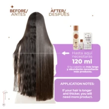 Ritual Botanico Keratina Organica De 250 Ml, Organic Hair Relaxer, Home Kit Hair Relaxer, Natural Keratin. (Mediana 8.45oz), White - 白色 - 查看 5