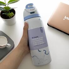 0walla'  Stainless Steel Insulation Cup 32oz, 945 Ml, Storage Time For More Than 24 Hours, Can Isolate Cold Water, Frozen Beverages, Beautiful Appearance, Exquisite Workmanship, Suitable For Camping, Working, Indoor Use. - Baby Blue - View 2