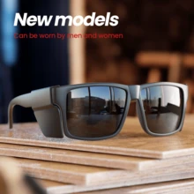 Anti-Fog Protective Goggles, Cleaning Scratch-Resistant UV400 Protective Goggles, Impact-Resistant Safety Glasses, High-Definition Anti-Fog Protective Goggles, Eye Protection For Men And Women, Can Be Used As Sunglasses - Black - View 7