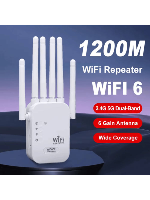 WLAN Signal Verstärker Verstärker Heimnetzwerk Extender, 8 Personen nutzen WLAN Signal Verstärker Repeater
