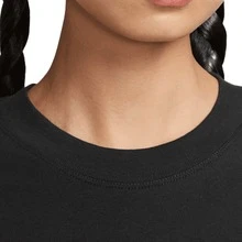 Nike 圆领透气休闲百搭长袖T恤 女款 HV5006-010 - 黑色 - 查看 3