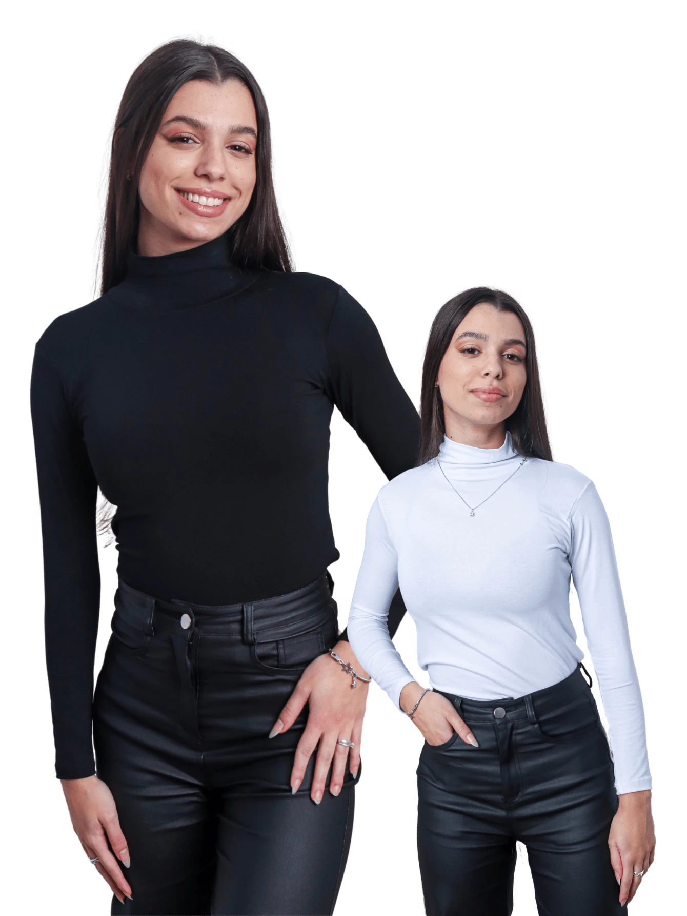 Kit 2 Blusa Cacharrel Feminina Manga Longa Viscolaycra