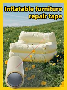 1 Roll Of Inflatable Patch Repair Kit, Waterproof Transparent Adhesive Sticker For Tent Cracks, Waterproof Transparent Repair Tape, Suitable For Inflatable Toys, Tents, Canvas, Parasols, Swimming Rings And Air Mattresses - Clear - View 12