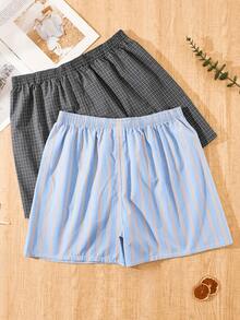 Kit 2 Boxer Briefs / Colors And Prints Sent Randomly - From P To XXL - Nhiều màu - Xem 1