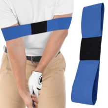 Golf Swing Trainer Arm Band, Elastic Swing Trainer For Beginner Golfers To Practice Proper Swing Alignment - Multicolor - View 2