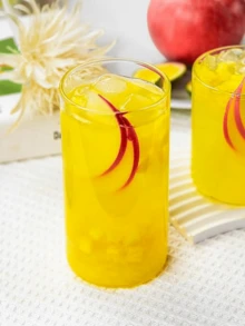 Hitzebeständige Glas-Cocktailbecher in Zylinderform, Long Island Eistee Glas, minimalistische Design Bar Glaswaren