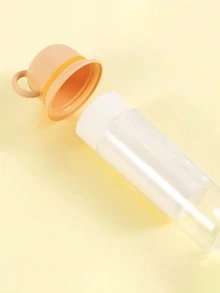 1 Pieza, Personalizado de una pieza, Transferencia estándar de cristal, Caja de regalo para almacenamiento de cepillo de dientes de pareja para viajes / Cepillo de dientes portátil / Caja creativa para enjuague bucal y cepillo de dientes / Conjunto de vaso y taza de cepillo de dientes para viajes / Un paquete / Compacto / Fácil de transportar / Uso diario / Viajes de negocios / Deportes / Fitness / Playa / Embarque - Caqui - Ver 9