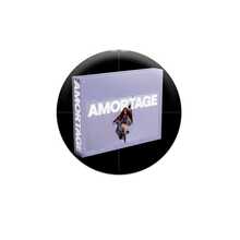 1pc JISOO Peripheral Material Badges For Double Festivals Peripheral, Tin Box / Packaging And Other Forms Can Echo Christmas Extend The Halloween Creativity Circular Display, Christmas / Halloween Theme Scenes With - Multicolor - View 4