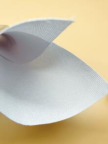 2pcs 14ct White Cross Stitch Fabric, 30*45cm/30*30cm, Suitable For DIY Cross Stitch Handcraft - White - View 3