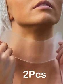 Silicone Anti-Wrinkle Patches - Anti-Wrinkle Pads For Chest And Neck For Overnight Use - Reusable Anti-Wrinkle Patches For Smooth Skin,Rejuvenate Your Skin - Reduce Signs Of Aging For Women And Girls,Skin Care,Skin Care Tools,Lift,Wrinkle,Wrinkle Patches