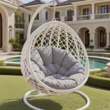 1pc Outdoor Seat Comfort | Seat Cushion, Placemat, Slow Rebound, Non-Slip Design. Suitable For Porch Swings, Leisure Chairs, Hammocks. Odorless All Year Round. Round Shape. Multi-Purpose & Multi-Scene Use: Tatami Mats, Driving Cushions, Car Driving Heightening Pads, Thick Butt Pads.