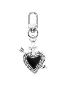 Mặt dây chuyền hợp kim phong cách Gothic cổ điển, móc khóa thời trang, được trang trí bằng thánh giá, hình trái tim và mắt quỷ - Có thể dùng làm phụ kiện trang trí cho ví, ba lô, hộp đựng tai nghe, v.v., hoặc làm móc khóa hình vòng cho hành lý và xe hơi - Một món trang sức duy nhất toát lên bầu không khí lãng mạn huyền bí, là món quà lý tưởng cho các lễ hội của phụ nữ, đồ trang trí mặt dây chuyền, móc khóa thời trang, văn phòng phẩm độc đáo, phụ kiện ba lô và là món quà sinh nhật hoàn hảo. - Nhiều màu - Xem 16