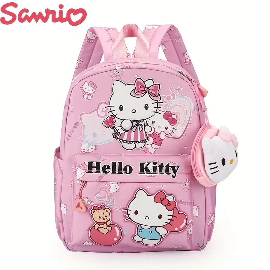 Sanrio 1个卡通包 新款三丽鸥包 超轻精致 Hollekt，酷洛米背包，返校季，抽绳包，书包，大学包，返校季 - 彩色 - 查看 1