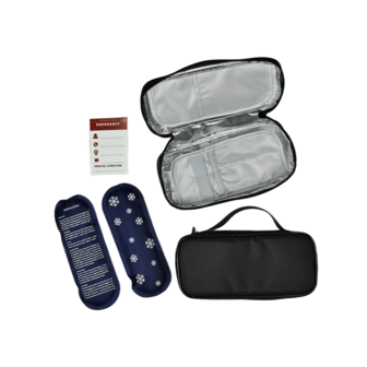 Portable Insulin Ice Bag Refrigeration Bag Outdoor Convenient Refrigeration Insulation Insulin Storage Bag