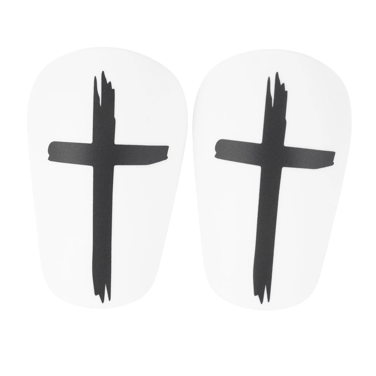 [专业护腿板] 轻量专业足球训练护腿板，1 对 | 减震缓冲防护装备 - 蓝色 PET 材质，手洗/干洗