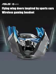 ASUS 华硕真无线耳机，5.3环绕立体声，内置麦克风，触控操作，配备充电盒，超长续航，黑白两色可选 - 均碼 - 查看 3