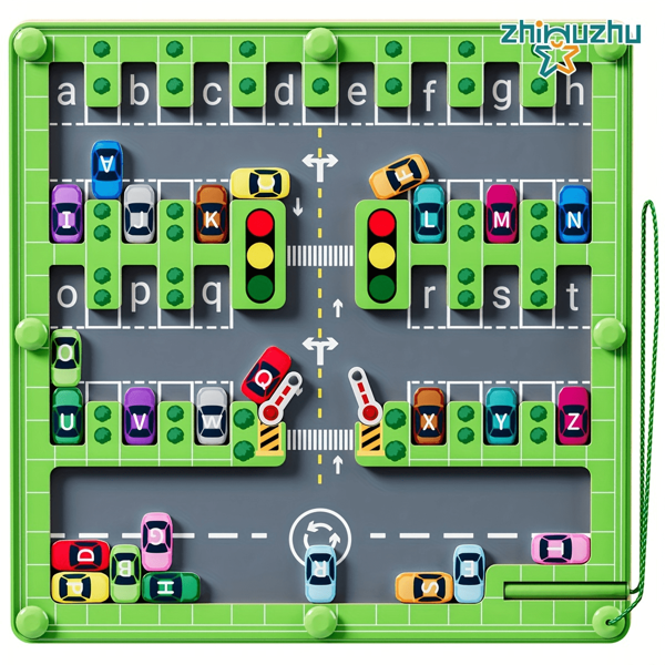 Montessori Toys Magnetic Number Maze Toy Wooden PuzzlActivity Board For Kids Ages 3+ Ldeal Gift For Toddlers AndPreschoolers For Boys Girls