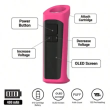 1 szt. przenośna mini lutownica elektryczna, zestaw lutownicy z wyświetlaczem LED, gwint 510, pojemnik na baterie 400 mAh, uchwyt baterii o regulowanym napięciu, kabel ładujący typu C, szybkie nagrzewanie, z wiszącą liną ułatwiającą przechowywanie, kompatybilny z narzędziami do końcówek grzewczych, odpowiedni do smartfonów, komputerów, aparatów, napraw płytek drukowanych, projektów DIY i konserwacji elektroniki