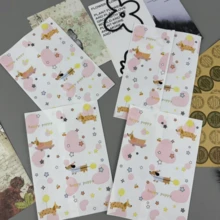 100 túi đóng gói quà tặng 4,7x6,7 inch, túi quà tặng tiệc họa tiết chó nhỏ, túi đóng gói giấy dày, thích hợp làm túi đóng gói quà tặng, đám cưới, sinh nhật, túi quà tặng tiệc tùng, tàu du lịch, vận tải, túi đóng gói quà tặng thủ công - Nhiều màu - Xem 3