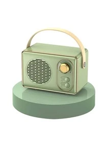 Retro Bluetooth Speaker, Wireless Mini Speaker, Clear Stereo Sound, Deep Bass, Retro Portable Speaker, Compatible With IPhone, Android Devices And Tablets