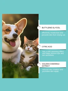 EelJoy Pet Ear And Eye Cleaning Wet Wipes Gently Clean Pet Tear Stains. Wet Wipes For The Eyes And Ears Of Cats And Dogs Can Not Only Clean Tear Stains But Also Clean The Ears And Other Parts. Keep The Area Around Your Pet's Eyes Clean To Make Your Pet Look More Energetic. Effective, You Can Use Your Pet With More Peace Of Mind