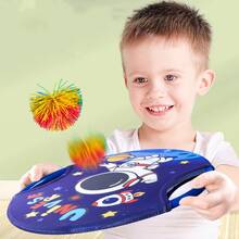 Children's Bouncy Rings, Kindergarten Ball-Tossing And Catching, Parent-Child Sports, Sensory Integration Training Equipment, Tray Bouncy Ball Toys