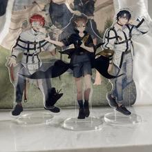 1pc Anime Milgram 15cm Acrylic Display Stand Keychain Cosplay,Suitable For Bags And Keys,Small Key Ring Accessories Decor,Id Al-Adjha A Graduation Gift For Friends, Car Accessories Bag Charm Backpack For School