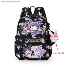 Sanrio 1个卡通包 新款三丽鸥包 超轻精致 Hollekt，酷洛米背包，返校季，抽绳包，书包，大学包，返校季 - 彩色 - 查看 18